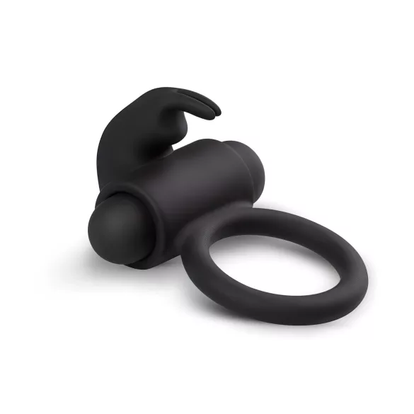 EasyToys Bunny - vibruojantis penio žiedas - juodas