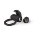 EasyToys Bunny - vibruojantis penio žiedas - juodas