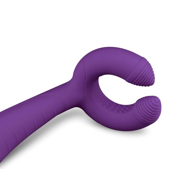Easytoys Couple - porų vibratorius - įkraunamas, atsparus vandeniui - violetinis
