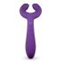 Easytoys Couple - porų vibratorius - įkraunamas, atsparus vandeniui - violetinis