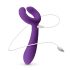 Easytoys Couple - porų vibratorius - įkraunamas, atsparus vandeniui - violetinis