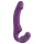 Easytoys - įkraunamas prisegamas vibratorius be dirželio - violetinis