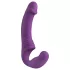 Easytoys - įkraunamas prisegamas vibratorius be dirželio - violetinis