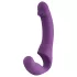 Easytoys - įkraunamas prisegamas vibratorius be dirželio - violetinis