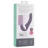 Easytoys - įkraunamas prisegamas vibratorius be dirželio - violetinis