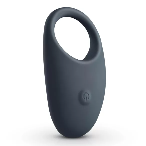 Boners - vibruojantis penio žiedas - įkraunamas, atsparus vandeniui - pilkas