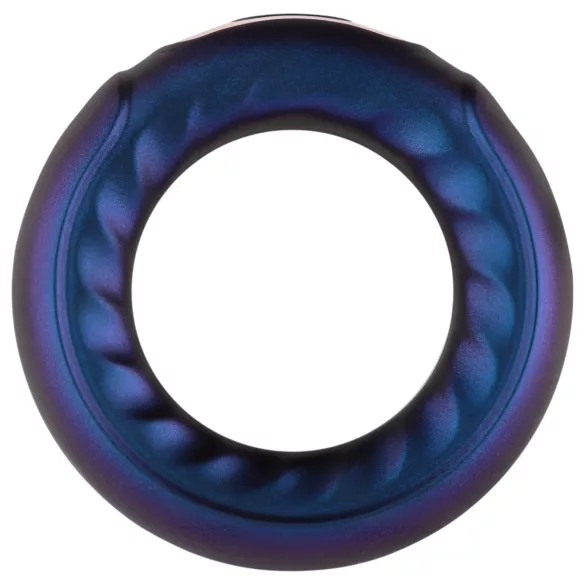 Hueman Saturn - įkraunamas, vandeniui atsparus vibruojantis penio žiedas (violetinis)