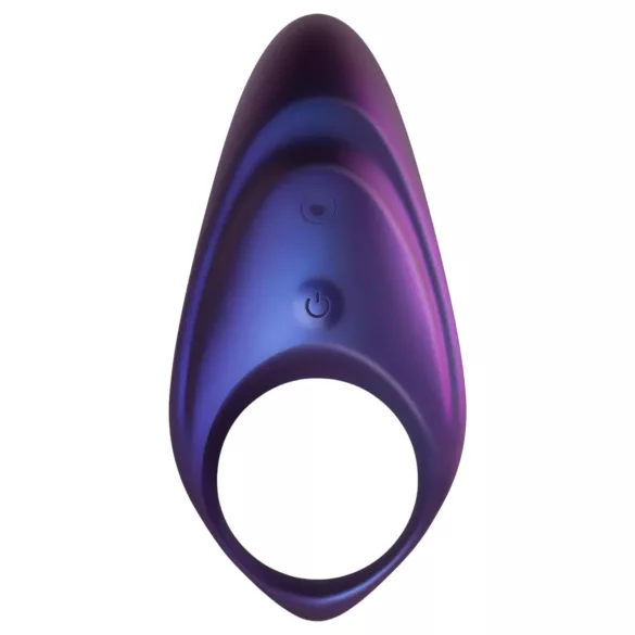 Hueman Neptune - vibruojantis penio žiedas - vandeniui atsparus - violetinis