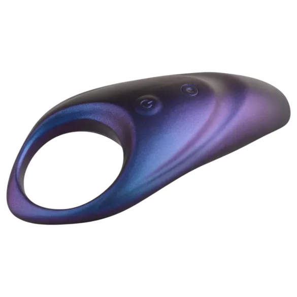 Hueman Neptune - vibruojantis penio žiedas - vandeniui atsparus - violetinis
