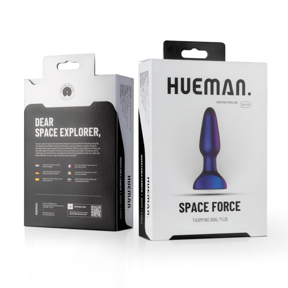 Hueman Space Force - analinis vibratorius su stūmimo funkcija