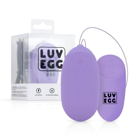 LUV EGG XL - įkraunamas radijo kiaušinukas (violetinis)