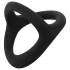 Easytoys Desire Ring - lankstus penio ir sėklidžių žiedas - juodas