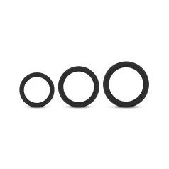   Easytoys Explore Ring - penio žiedų rinkinys - 3 vnt - juodi