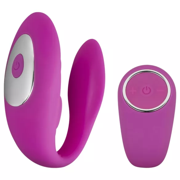 Easytoys - belų vibratorius poroms su nuotoliniu valdymu - vandeniui atsparus