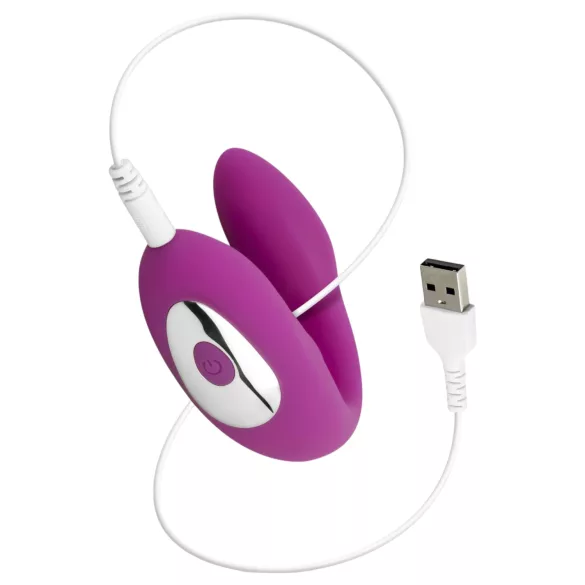 Easytoys - belų vibratorius poroms su nuotoliniu valdymu - vandeniui atsparus