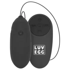   LUV EGG - vibruojantis kiaušinėlis su nuotoliniu valdymu - juodas