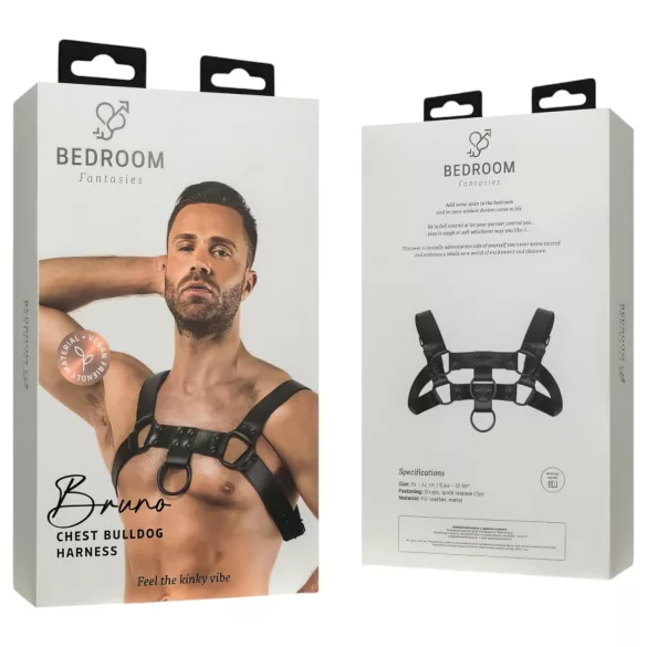 Bedroom Fantasies Bruno - kūno kojinė - juoda - S-XL