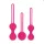 Easytoys - geišos kamuoliukų rinkinys - 3 vnt - rožinės