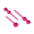 Easytoys LoveBalls - geišos kamuoliukų rinkinys - 3 dalių (rožinė)