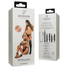 Bedroom Fantasies - surišimo rinkinys - 4 dalys - juodas