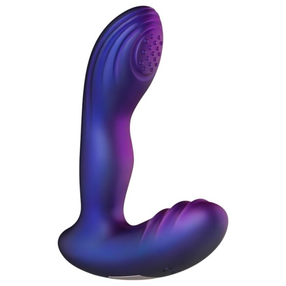 Hueman Galaxy - pulsuojantis analinis vibratorius (violetinis)