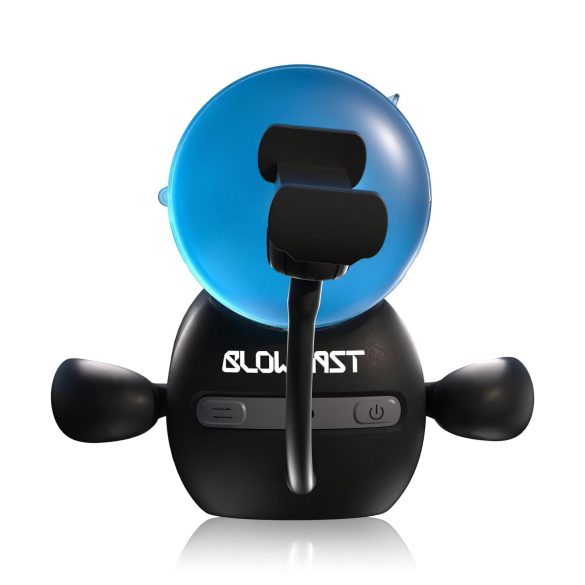 BLOWCAST Wingman Pro - automatinis masturbuoklis - mėlynas juodas