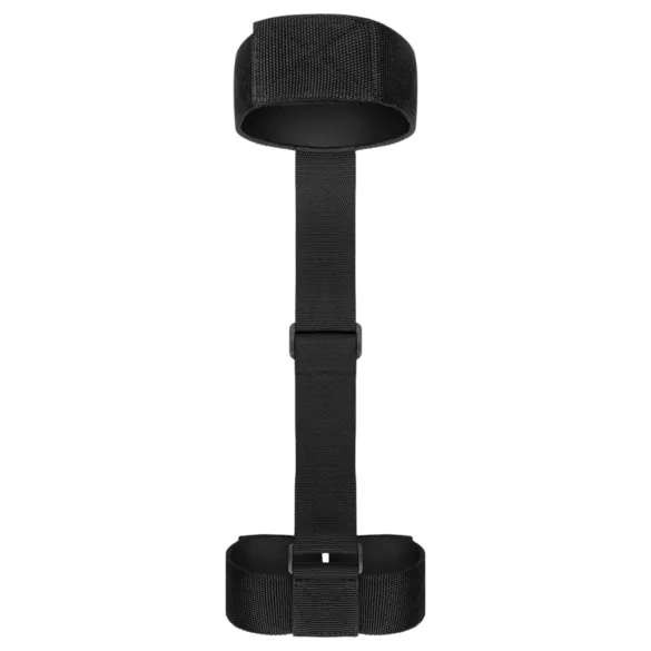 Bedroom Fantasies - minkštas kaklo diržas ir antrankiai - juodi