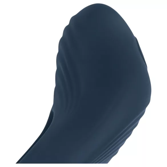 Boners - vibruojantis penio žiedas - pilkas - įkraunamas
