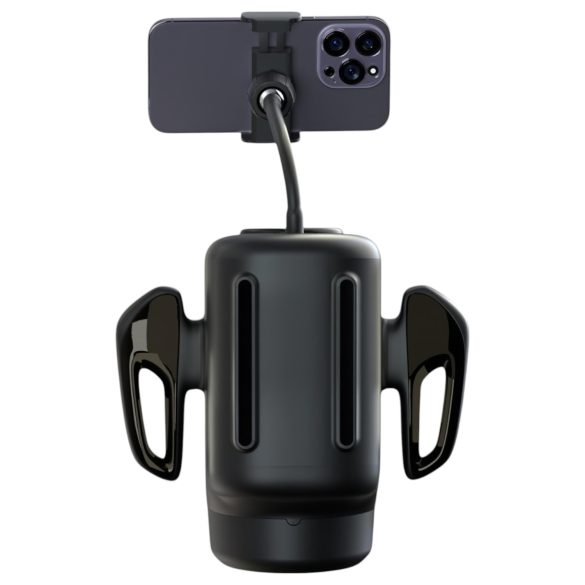 Blowcast WingXP - automatinis žaidimų masturbatorius (juodas)