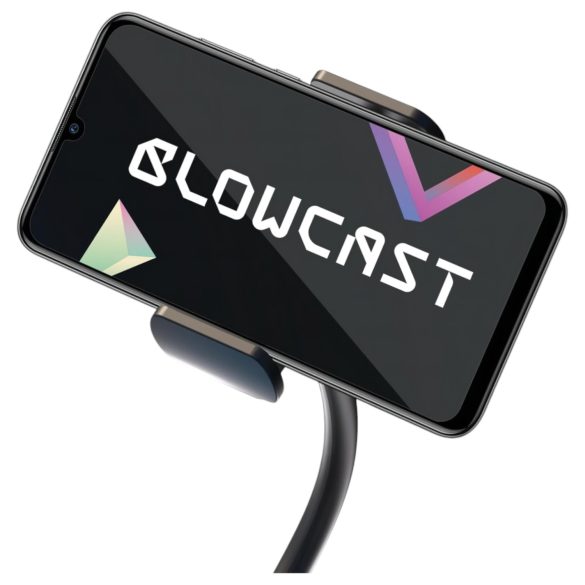 Blowcast WingXP - automatinis žaidimų masturbatorius (juodas)