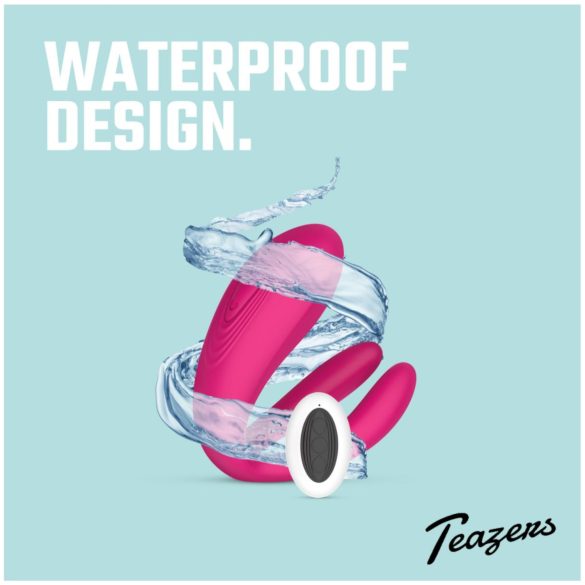 Teazers - porų vibratorius su 3 varikliais - rožinis