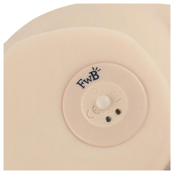 FWB - vyro masturbatorius - realistiškas vibruojantis torsas - kūno spalvos