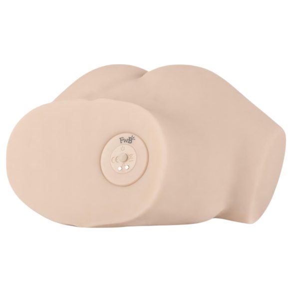 FWB - vibruojantis realistiškas vyriškas masturbatorius - kūno spalvos