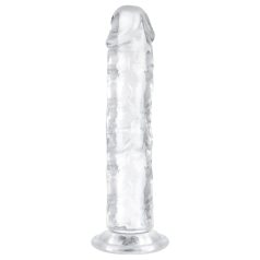 EasyToys - dildo - želinis - 16 cm - permatomas
