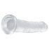 EasyToys - želė dildo - 16 cm (skaidrus)