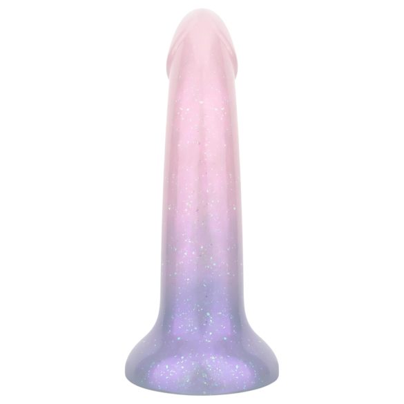 EasyToys Mermaid - blizgantis dildo - 19 cm - rožinis
