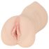 FWB - masturbatorius 2in1 - burna ir vagina - natūralios spalvos