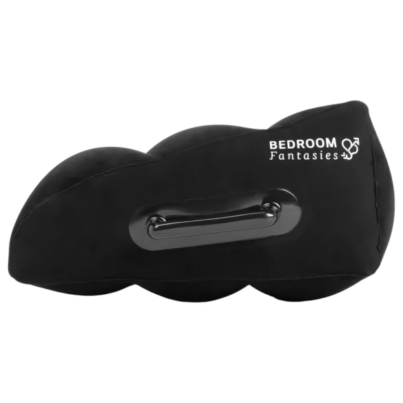 Bedroom Fantasies - pripučiama sekso pagalvė su rankenomis - juoda
