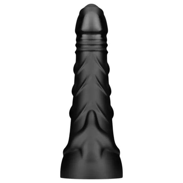 BUTTR Black Hawk - realistiškas analinis dildo - juodas