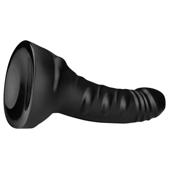 BUTTR Black Hawk - realistiškas analinis dildo - juodas