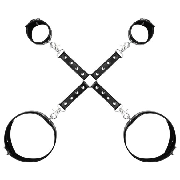 Bedroom Fantasies - rankų ir šlaunų antrankiai - juodi