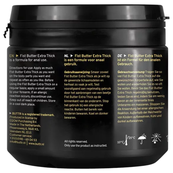 BUTTR - fisting balzamas - 500 ml