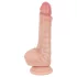 Real Fantasy Declan - tikroviškas dildo su apyvarpe (kūno spalvos) - 18 cm