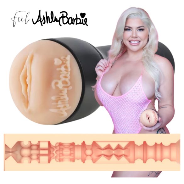 Kiiroo Ashley Barbie - realistiška masturbatoriaus įvorė (natūrali)