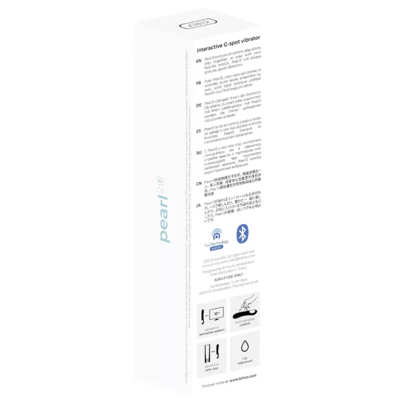 Kiiroo Pearl 2 - G taško vibratorius - interaktyvus, vandeniui atsparus - žalias