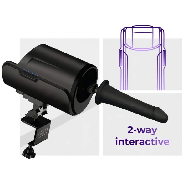 Kiiroo Keon - dirbtinio penio adapteris - juodas