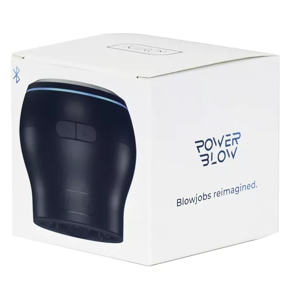 Kiiroo PowerBlow - masturbatorius su siurbimu ir išmaniu valdymu - juodas