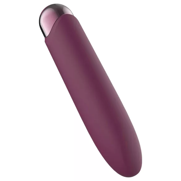 Glam - mini vibratorius - vandeniui atsparus, įkraunamas - violetinis