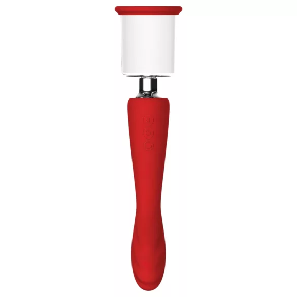 Red Revolution Georgia - G taško vibratorius ir vaginos pompa - raudona