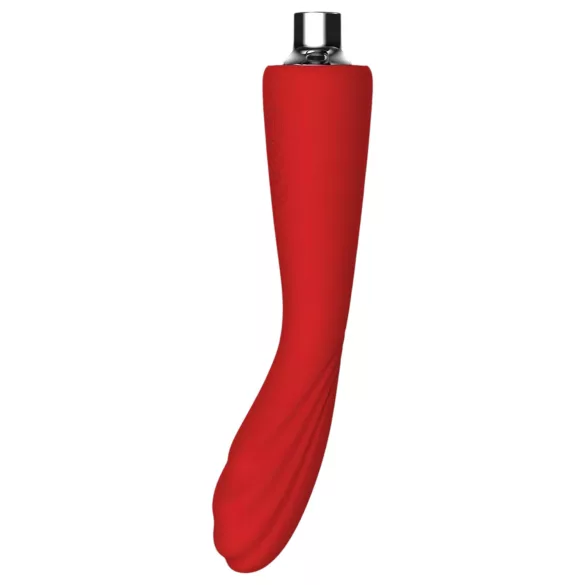 Red Revolution Georgia - G taško vibratorius ir vaginos pompa - raudona